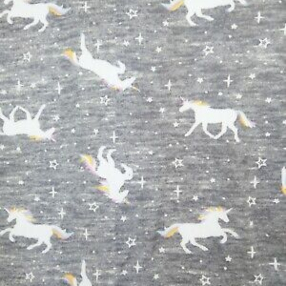 Girls Unicorn Pajama Bobbie Brooks 7/8 - Picture 2 of 12